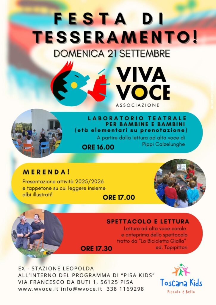 Festa di tesseramento 2025