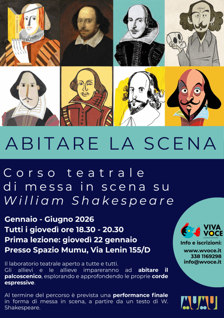 LABORATORIO DI MESSA IN SCENA Su William Shakespeare