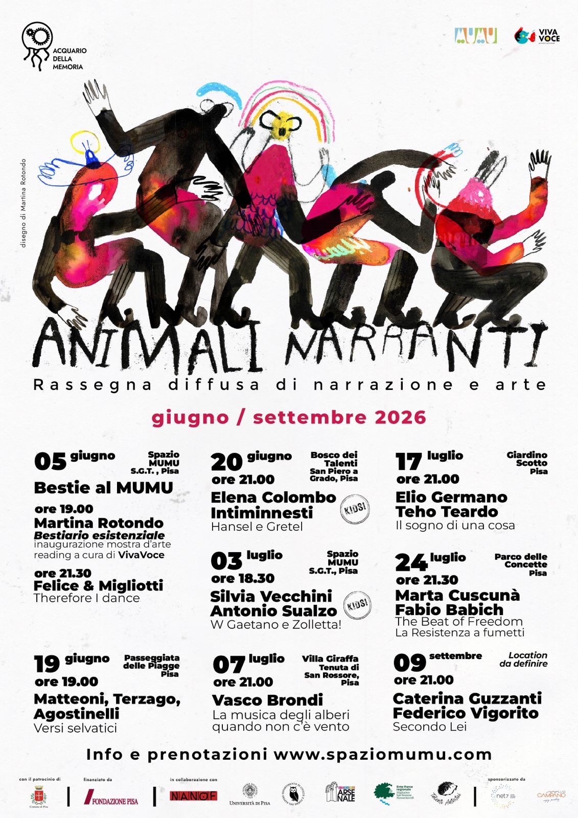 Animali narranti 2026
