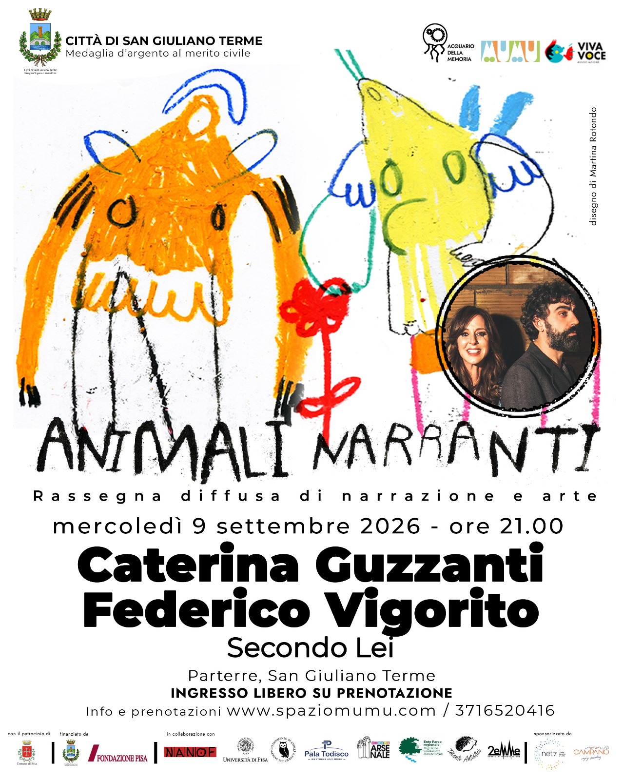 SECONDO LEI – Caterina Guzzanti e Federico Vigorito