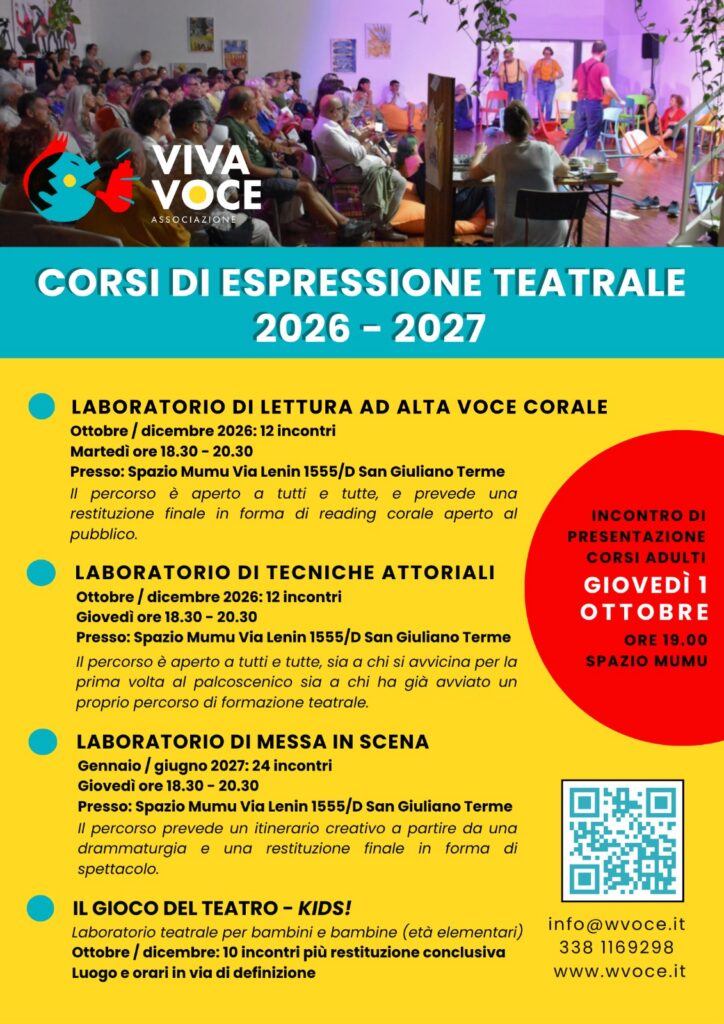 Corsi e laboratori 2026-2027